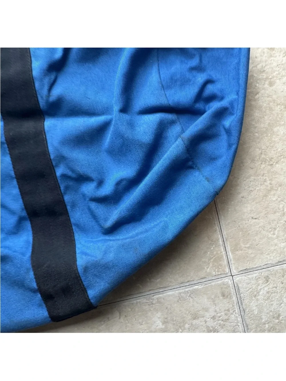 Vintage 80s 90s Eastpak Blue Canvas Duffel Bag USA Large Bag READ 34